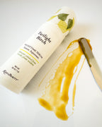 Twilight Birch nighttime serum bottle with a serum swoosh on a white background